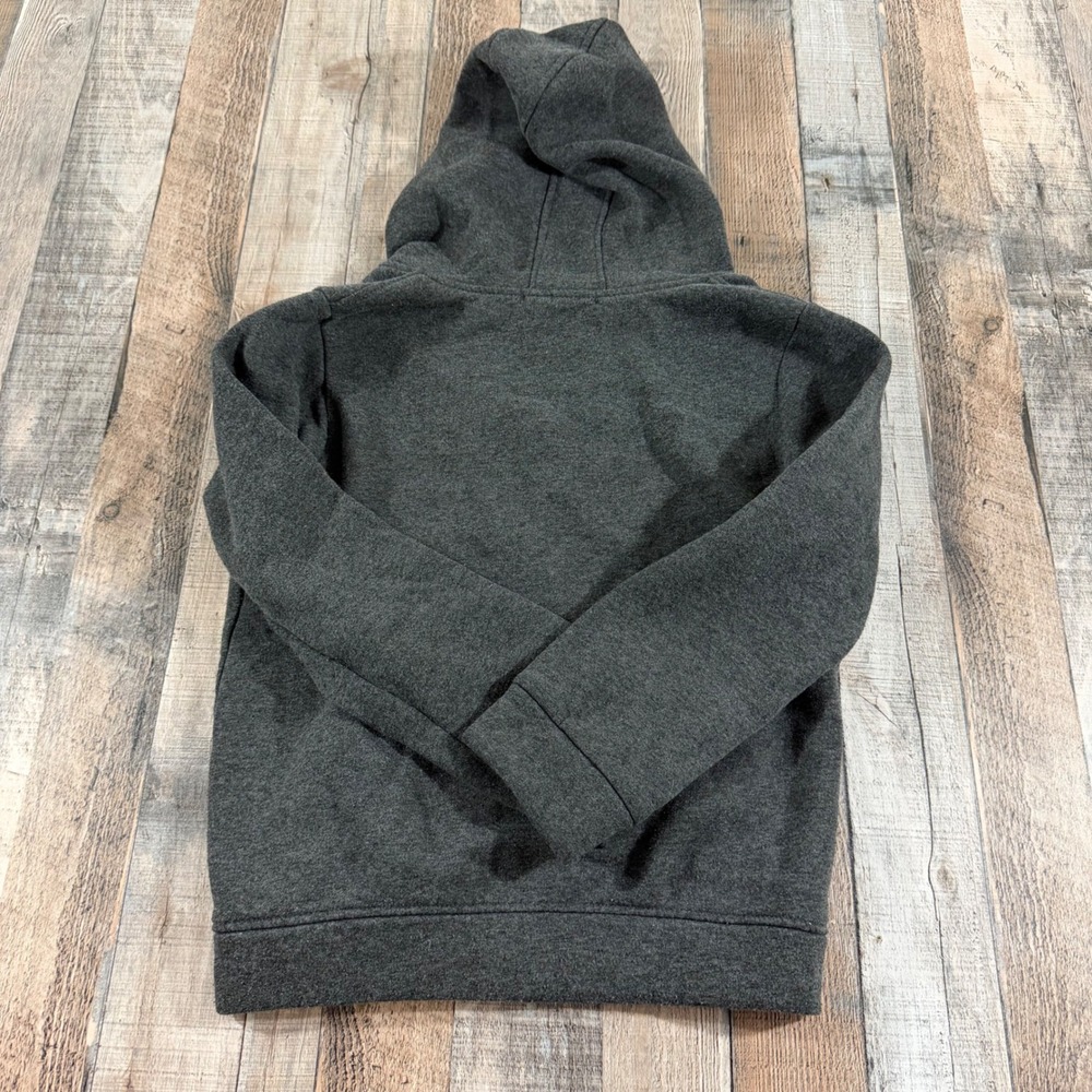 Pilota Ferrari Zip Up Hoodie Kids Size 9 Charcoal Gray Fleece Racing Jacket - Picture 5 of 10
